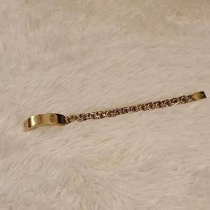 10k Gold Id Bracelet